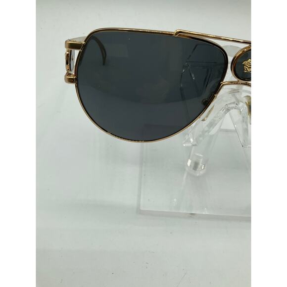 Versace Sunglasses with case- Black/Gold - Picture 12 of 14